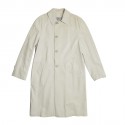 GIANNI VERSACE T 48 IT Trench coat in light beige wool