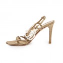 Sandales Valentino T 37 beige caramel