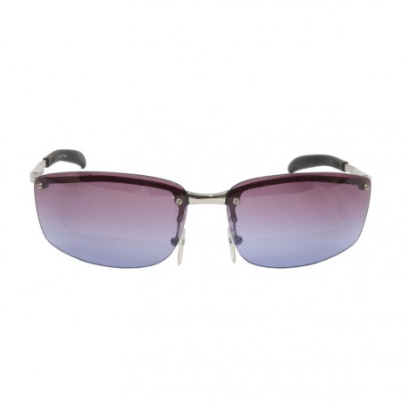 Lunettes de soleil DIESEL couleur argent et violet