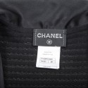 Long gilet  chanel t 38 noir et dentelle