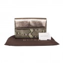 Pochette GUCCI en python vert bronze 