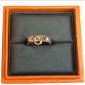 Bague HERMES Collier de chien en or rose