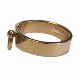 Bague HERMES Collier de chien en or rose