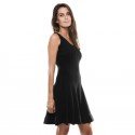 Robe ALAIA T 36 sans manches noire