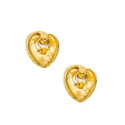 Boucles d'oreille Clips Coeur sans marque