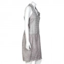 CHANEL Dress in Pastel colors tweed Size 42FR