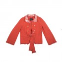 Veste CHANEL corail à sepuins