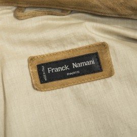 Veste chemise FRANCK NAMANI Homme daim gold