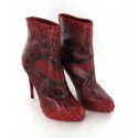 Bottines LOUBOUTIN T40.5 python bicolore