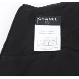 Robe  de cocktail CHANEL T 36 soie 