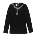 Pull CHANEL T 42  en cachemire et brillants swarovski