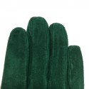 Gants CHRISTIAN DIOR suede verte