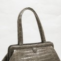  NANCY GONSALEZ bag in gray crocodile