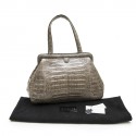  NANCY GONSALEZ bag in gray crocodile