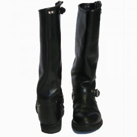 Bottes Biker GOLDEN GOOSE noire T40