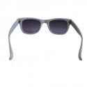 Lunettes de soleil LINDA FARROW LUXE en plastique gris mat