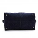 Sac CHANEL veau velours bleu marine