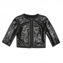 Veste 34 CHANEL à sequins noirs