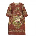 Robe DOLCE & GABBANA T 36  imprimé fleuri