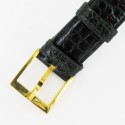 Belt Black crocodile MORABITO t 100