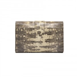 DIOR clutch in water snake skin