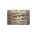 DIOR clutch in water snake skin