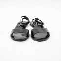  KARL LAGERFELD pour REPETTO sandals in black patent leather size 40FR