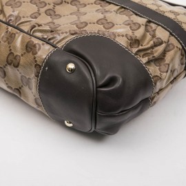 Sac GUCCI toile enduite monogram Vintage