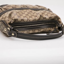 Sac GUCCI toile enduite monogram Vintage