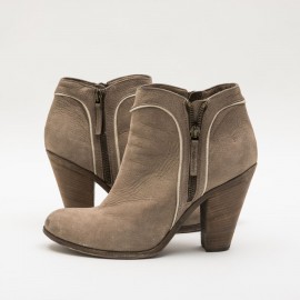 Mi bottes T 39 SARTORE en daim beige