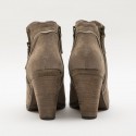 Mi bottes T 39 SARTORE en daim beige