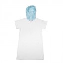 Robe COURREGES T   capuche BLEUE