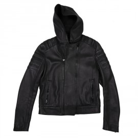 Perfecto T 48 KARL LAGERFELD en cuir  noir zip