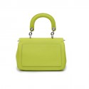 CHRISTIAN DIOR 'Be Dior' bag in acid green taurillon leather