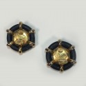 CHANEL Vintage clip-on earrings