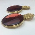 Boucles d'oreilles Clips YVES SAINT LAURENT vintage