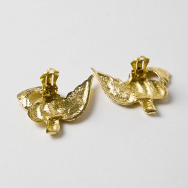 Collector Boucles d'oreille clips  YSL  SAINT LAURENT Vintage