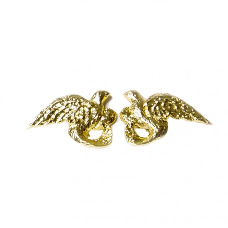  Boucles d'oreille clips  YSL  SAINT LAURENT Vintage