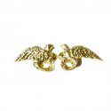  Boucles d'oreille clips  YSL  SAINT LAURENT Vintage