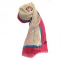 CHANEL shawl Viva COCO Cuba Libre in multicolored cashmere