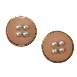 Boucles d'oreille clips CHANEL Vintage