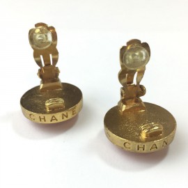 Boucles d'oreille clips CHANEL Vintage