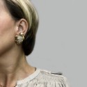 Boucles d'oreille clips YSL SAINT LAURENT