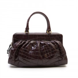 Sac VALENTINO en alligator violet