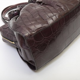 Sac VALENTINO GARAVANI en alligator violet