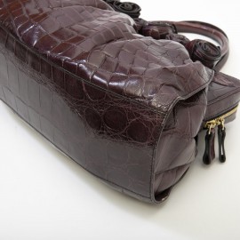 Sac VALENTINO en alligator violet