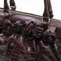 Sac VALENTINO en alligator violet