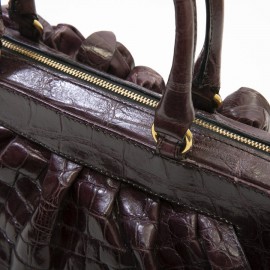 Sac VALENTINO en alligator violet