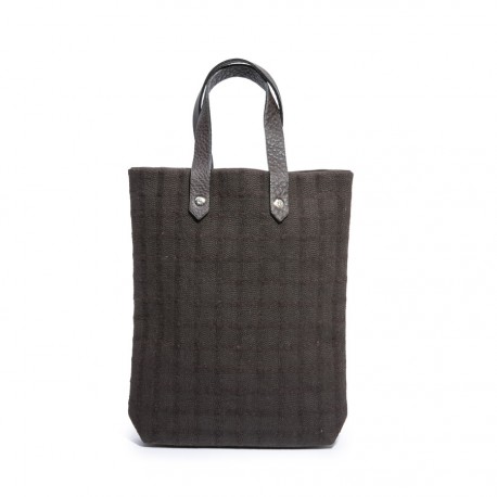 Sac HERMES toile marron vintage