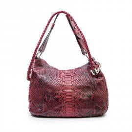 Sac GUCCI en python rouge